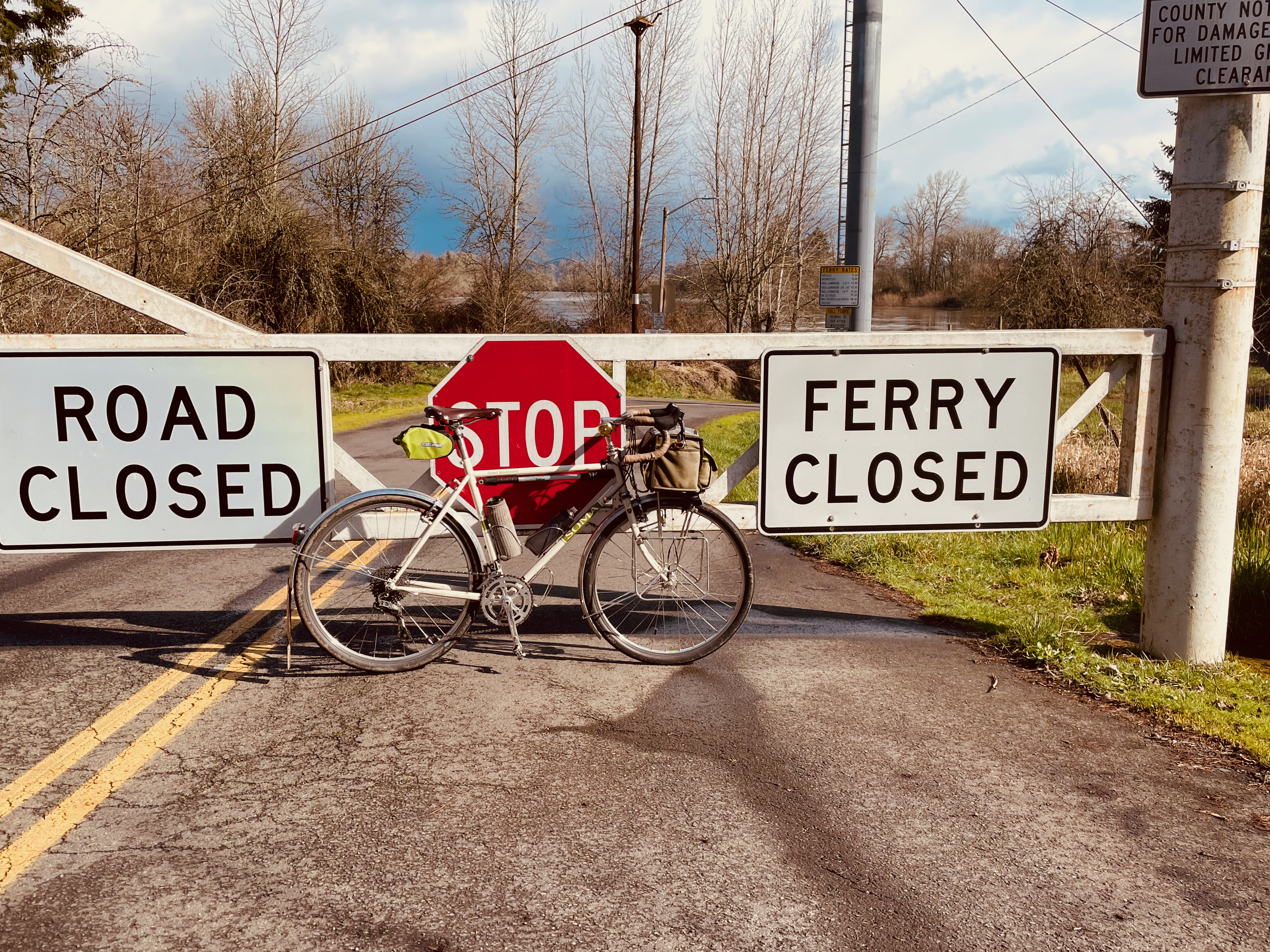 Ferry closed