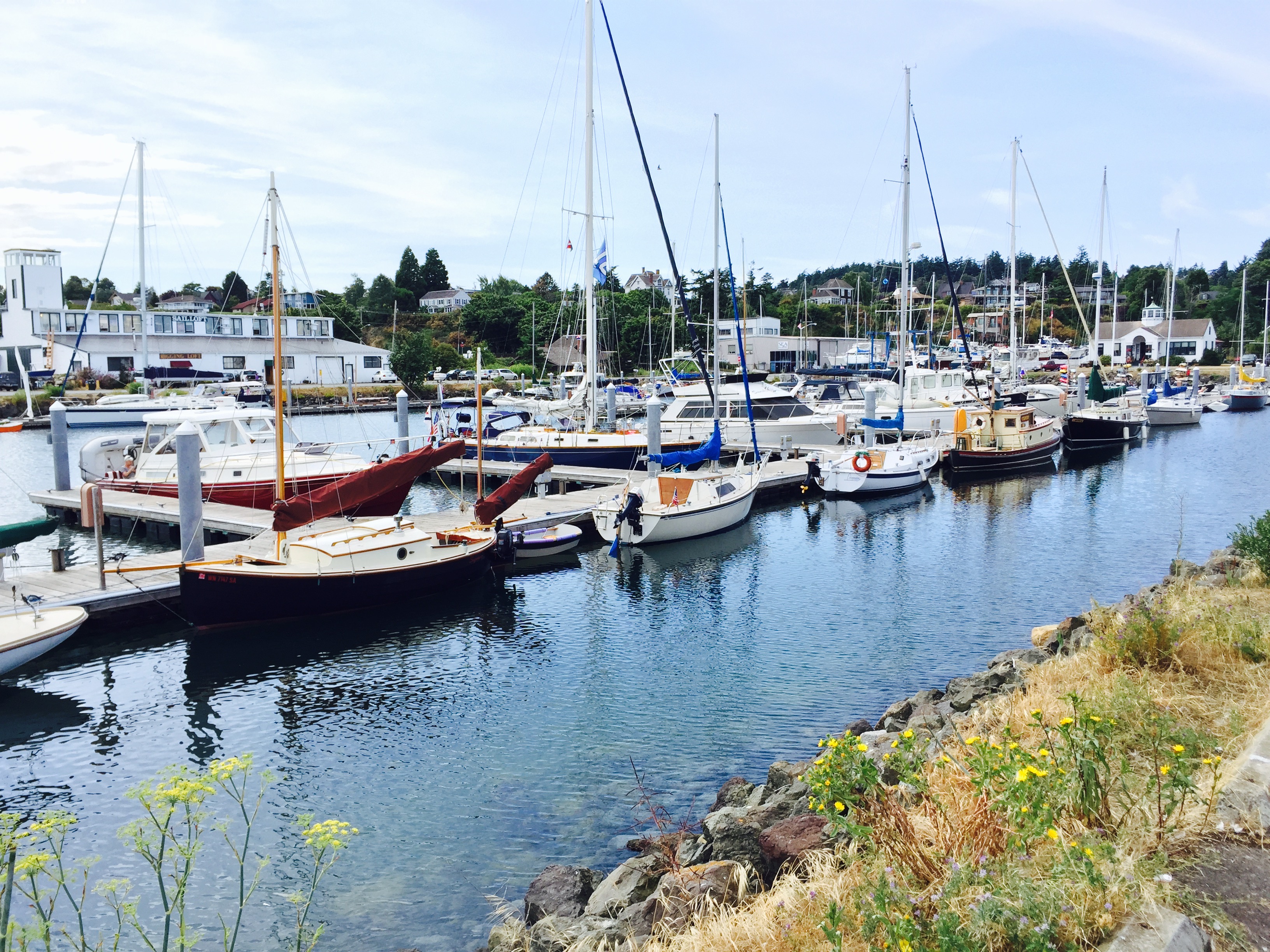 Some boats at port Townsend