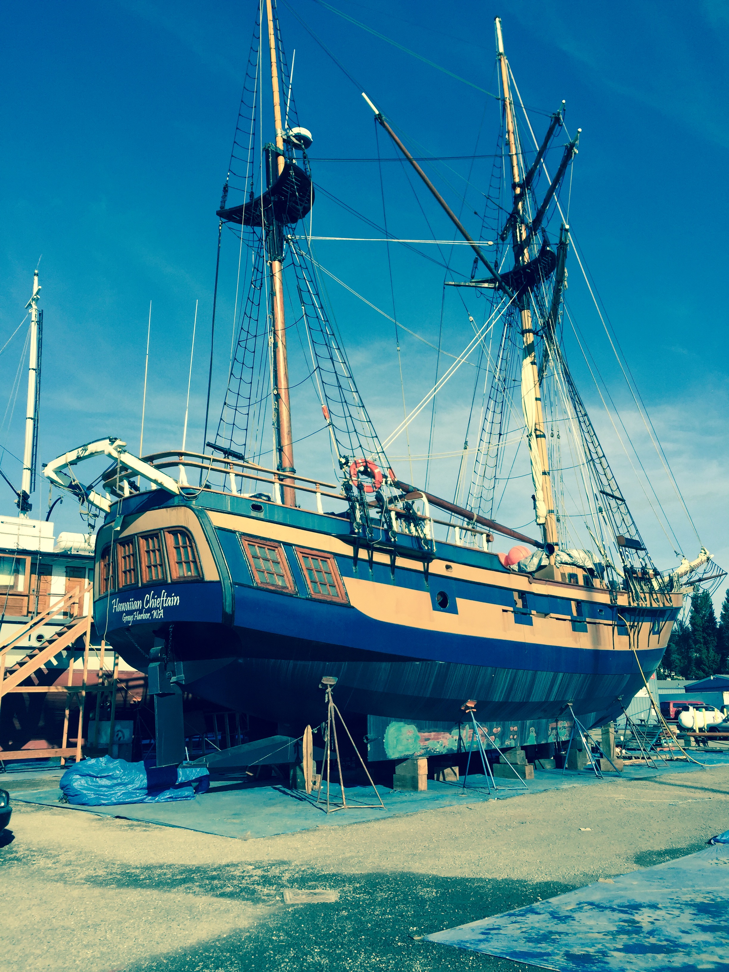 Pirate ship at Port Townsend