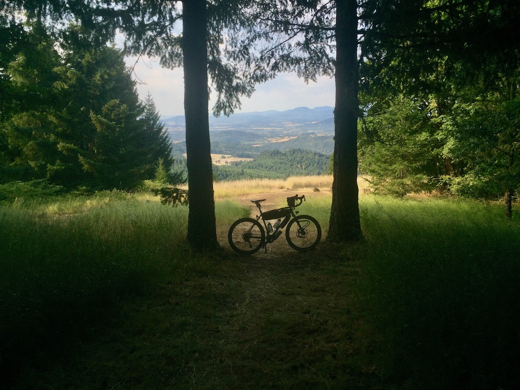 Bike on Dimple Hill