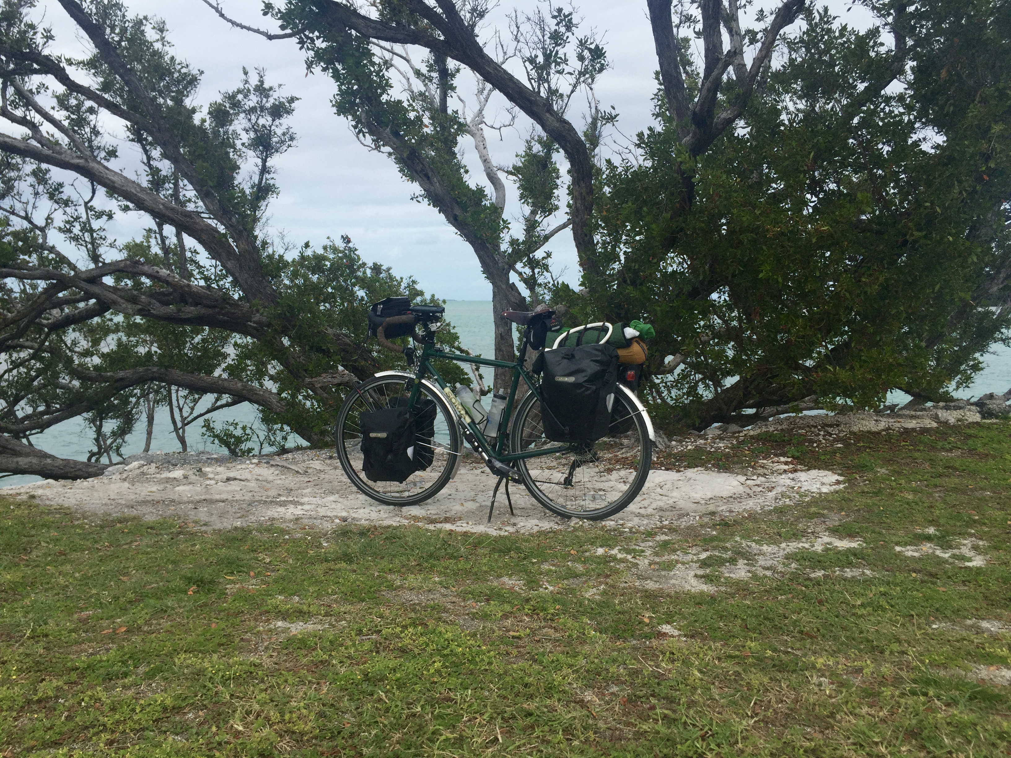 Bike by the Gulf of Mexico