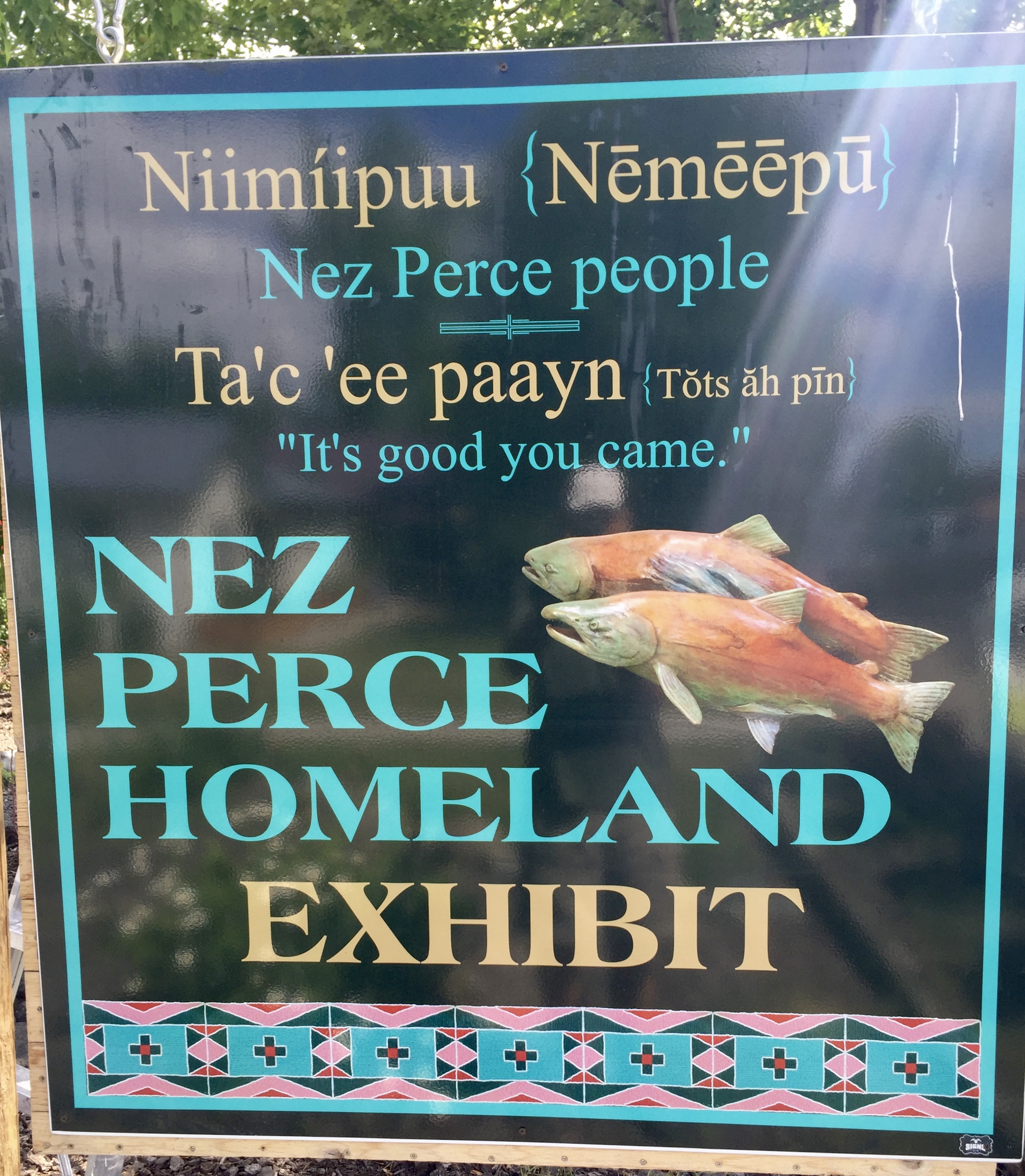 Nez Perce Homeland Exhibit