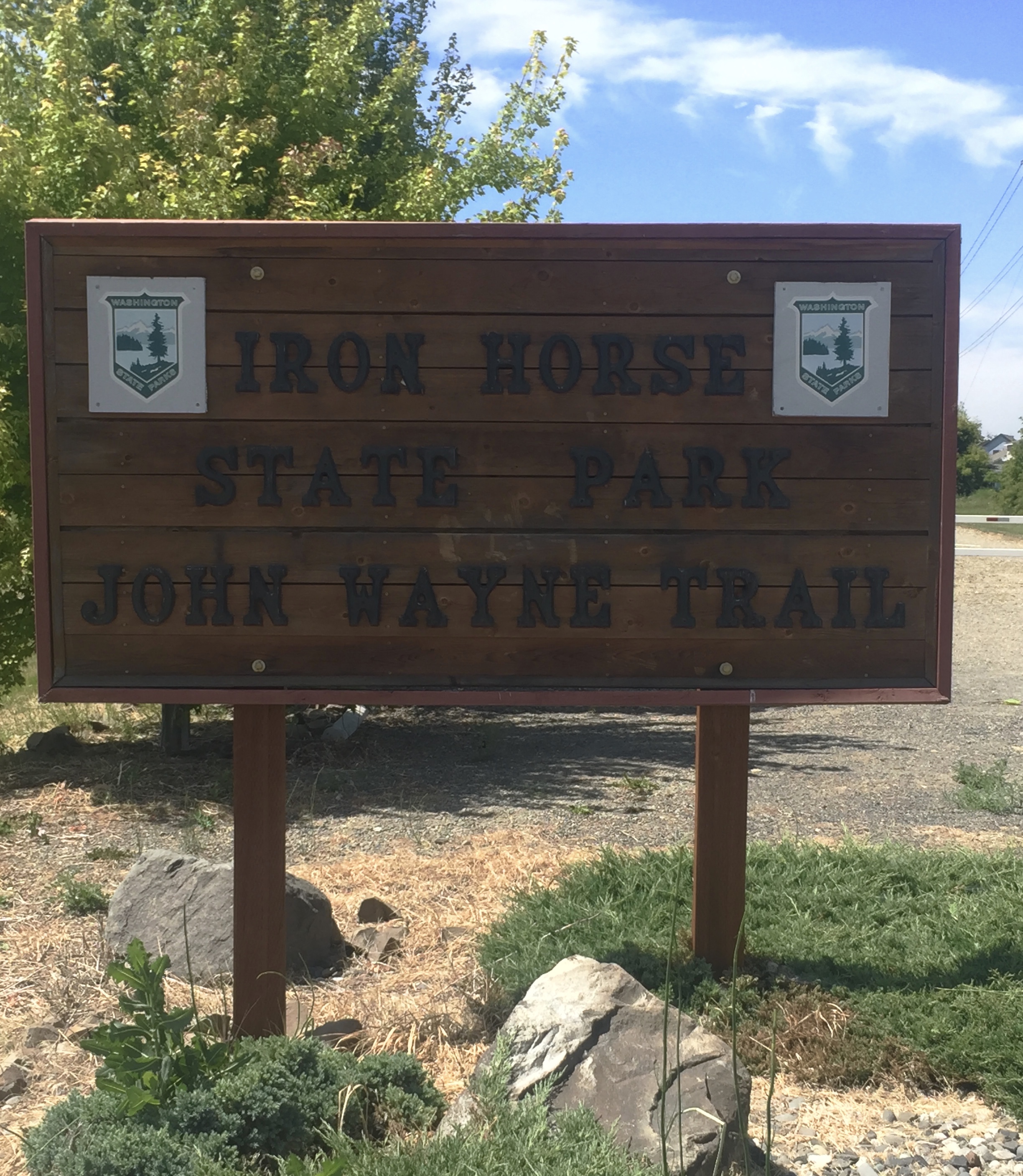 The John Wayne Trail through Iron Horse State Park