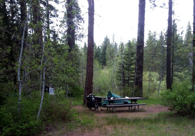My camp at Wood River