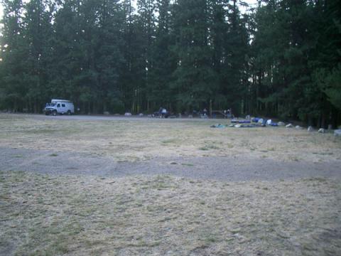 Group camp site