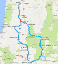 Oregon 2016 map
